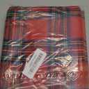 Softalker Christmas Checkered Tablecloth Rectangle - Red Buffalo Plaid Linen Cotton Gingham Xmas Table Cloths, Winter Farmhouse Table Decorations for Dining/Parties/Holiday, 54 x 80 Inch