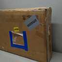 Prevue Pet Products Steel Bird Flight Cage with Wheels - Large Birdcage for Parakeets, Canaries, Finches, Cockatiels, Lovebirds, & Green Cheek, Metal Standing Birdcage - Black, Large