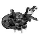 Front Right Steering Knuckle & Wheel Bearing Hub Assembly for Toyota Corolla Sedan 1.8L 2003 2004 2005 2006 2007 2008, Passenger Side, With ABS, Replace 698-388 698388 LK030