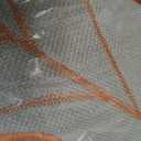 Orange Leaf Placemats Set of 6,Thanksgiving Fall Leaves Placemats Havest Tablemats Home Decoration for Halloween Chrismas Party Maple Leaves Embroidered Placemats