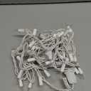 Meteds Christmas Lights 50 Count Clear Mini Lights White Wire UL Certified Connectable Warm White String Lights for Christmas Decor : Home & Kitchen