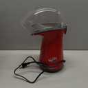 Presto 04863 Poplite Hot Air Popcorn Popper  BuiltIn Measuring Cup + Melts Butter, Easy to Clean, BuiltIn Cord Wrap, 18 Cups, Red