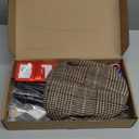 WooWee 100 Days of School Costume for Boys, Old Man Costume for Kids, 100th Day of School Dress Up (Small: 5-7 Y, Brown)