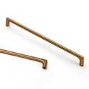 Asidrama 6 Pack 10 Inch(256mm) Antique Brass Cabinet Pulls Vintage Retro Cabinet Handles Cupboard Handles Kitchen Cabinet Hardware for Cupboard Drawer Pulls