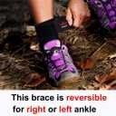 Vinaco Ankle Brace, 2 Pack Breathable & Strong Ankle Brace for Sprained Ankle, Stabilize Ligaments, Prevent Re-Injury, Ankle Braces for men & women with Adjustable Wrap, ankle support for men (XX-Large, Classic Black)