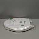 KOHLER 4636-RL-0 Cachet ReadyLatch Elongated Toilet Seat Slow Close, Soft Close Toilet Seat Quiet Lid, Contoured Grip-Tight Bumpers Installation Hardware, Apartment Essentials, White