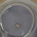 Glass Essential Oil Diffuser with Glass Reservoir & WoodBase, 200ml Ultrasonic Lock Color Timer Auto-Off 7 Color Light Aroma Glass Dome Diffuser for Home Office Bedroom Yoga (Yellow)