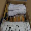 Novabright Picnic Kit Folding Picnic Table Extra Large Outdoor Boho Blanket Beige Table Runner Floor Pillow Covers Woven Cotton Oversize Washable for Camp Wedding (Cream White,Pillow Covers,10 Pcs)