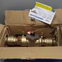 Watts LF007 Series 2" Lead-Free Copper Silicon Alloy Double Check Valve Backflow Preventer Assembly, Quarter Turn Shutoff, Single Top Entry, NPT Connections, Freeze Sensor, Modular Design