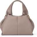 JQWYGB Cloud Pouch Dumpling Clutch Purse Women Tote Shoulder Retro Crossbody Bag with Removable Strap (X-Small, Grey-mini)