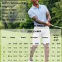 COOFANDY Mens Polo Shirt Short Sleeve Moisture Wicking Quick-Dry Golf Polo Athletic Tennis Collared T-Shirts (S)