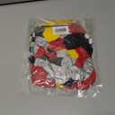 Race Car Balloons Black Red Yellow Silver 12 Inch 58pcs Checkered Star Foil Balloons Decorations for Car Theme Party for Boys Men Kids Two Fast Baby Shower Supplies, 1x2x3 inches