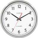 La Crosse Technology 404-1235UA-SS 14 Inch UltrAtomic Analog Stainless Steel Wall Clock (Silver)