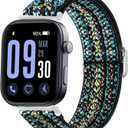 GTX13, GTX12 Smart Watches Band, Lamshaw 22mm Stretch Elastics Nylon Adjustable Replacement Strap Accessories for Men & Women Compatible for Fitpolo GTX12, ENOMIR GTX12, Tensky GTX12, uaue T60, QXQ T60, QCOQ T60 Smart Watches