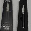 Babish High-Carbon 1.4116 German Steel Cutlery, Birds Beak Peeling, Paring, Tourne Kitchen Knife (2.5", Bird's Beak Knife - High Carbon Stainless)
