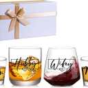 JOVGANK Wedding Gifts for Couples 2026, Bridal Shower Gifts, His and Hers Glass, Mr and Mrs Shot Glass, Hubby and Wifey Gift, Anniversary Couples Gift for Bride and Groom