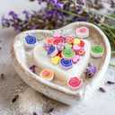 2 x Fancy Land 100Pcs Valentine Vase Filler Rose & Heart Foam Shapes for Valentine's Day Candle Jars Wedding Table Scatter Romantic Centerpiece Decor for Party Home DIY Decoration Crafts