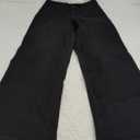 roswear Women's Wide Leg Jeans Casual High Waisted Stretchy Baggy Loose Long Trouser Jeans (Black) 
Small