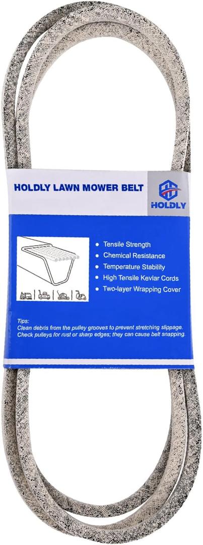 1/2 x 114'' Mower Deck Belt for John Deere M126536 LT133 LT150 LT155 LT160 LT166, Cub Cadet 01005375, 01005375P, Simplicity 5103653, 5103653YP,Gates 68114, Goodyear 841140,Snapper 7079186 (M126536)