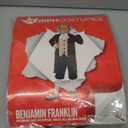 Morph Benjamin Franklin Costume Kids Colonial Founding Father Outfit for Presidents Day Celebrations (Small)