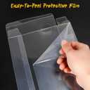 15 Pack Video Game Protector for SNES & N64 Game Boxes Clear Plastic Sleeve Cover 0.35mm Rigid PET Dustproof, Scratch-Resistant, Crystal Clear Display