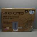 64.8" Farmhouse Corner Cabinet, Dining Room Tall Corner Cabinet with 4 Barn Doors and 5 Storage Shelves, Bar Storage Cabinets for Kitchen, Living Rooms, Laundry Room White