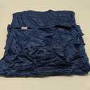 ALASKA BEAR Silk Pillowcase for Hair and Skin, Set of 2 Pure Genuine 22 Momme Mulberry Silk Pillow Cases Queen Size for Bliss Sleep Better Than Poly Satin, Zipper Closure(2pc, Navy)
