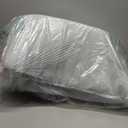 Selectico King Size Bed Wedge Pillow for Headboard, 76"x11"x7" Mattress Gap Filler for Better Sleep Height, Triangle Pillow Wedge Filling 0-5.5" Headboard Gap, Grey