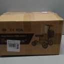 All Terrain Steerable Knee Scooter Crutch AlternativeDeluxe Medical Scooter Double Handbrake,for Adults Injured Ankle & Foot Recovery Scooter in Blue