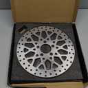 2 * 11.8''Harley front rotors Compatible with Harley Electra Glide/Road Glide/Road King/Street Glide/CVO Road Glide/CVO Limited FLHTKSE Brushed Finish Stainless Steel Disc Rotors