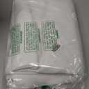 XWZO 100% Blackout Curtains 2 Panels with Tiebacks- Heat and Full Light Blocking Window Treatment with Black Liner for Bedroom/Nursery, Rod Pocket & Back Tab, White, W52 x L84 Inches Long