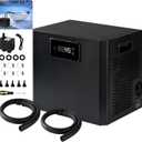 𝑼𝒑𝒈𝒓𝒂𝒅𝒆 1/3 HP Ice Bath Water Chiller, Cold Plunge Chiller with Built-in Stainless Steel Filter & Water Pump, Water Cooling System for Cold Plunge Tubs, Easy Installation Home Professional Use