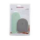 Kitchenaid Set of 2 Bowl Scraper in Pistachio and Grey
