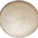 DN DECONATION Gold Tray, Large Decorative Trays for Coffee Table, Ottoman, Farmhouse Tray, Round Wooden Trays for Living Room Decor (15", 15'' Worn Gold)