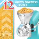 Grain Mill Attachment for Kitchenaid Stand Mixer, Kitchen Aid Accessories and Attachments Flour Mill, Mixer Attachment Wheat Grinder Fit for Grinding Wheat, Corn, Oats, Buckwheat and Other Cereals