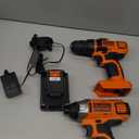 BLACK+DECKER 20V MAX Cordless Drill and Impact Driver, Power Tool Combo Kit with Battery and Charger (BD2KITCDDI)