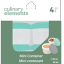 Culinary Elements mini container 4 Count