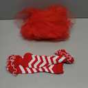 First Birthday Outfit for Baby Girls Summer Tutu Skirt  Leg Warmers Clothes Set Cake Smash Baby Shower Photoshoot Red 1st Birthday 1T