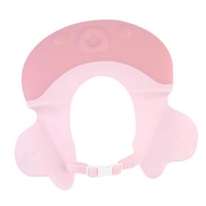Light Pink Shampoo Cap Adorable Boy Girl Shower Hat for Bathing Practical Hair Wash Visor for Boy Girl Soft Shower Cap for and Toddlers