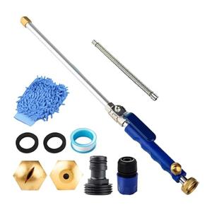 High Pressure Power Washer Wand with Power Washer Hose Attachment - Jet Hose Nozzle for Concrete and Garden, Glass Window - Includes Fan Spray Tip + Jet Spray Tip