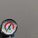 LE LEMATEC Air Compressor Regulator & Flow Control Valve with Pressure Gauge - for Pneumatic Tools, Spray Painting, Tire Inflation, 1/4 NPT, 0-150 PSI