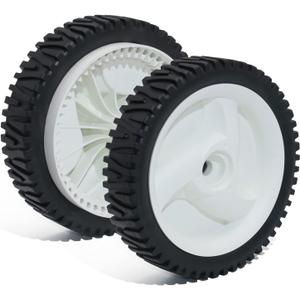 CheeMuii 532403111 Lawn Mower Front Wheels 2 Pcs 8" Push Mower Front Drive Wheels Replace for 532403111 194231x460 401274X460 532402657