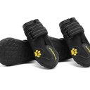 TRUE LOVE Dog Shoes Waterproof Anti-Slip Rain Boots with Reflective TLS3961(9, Black)