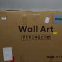 Large Framed Blue and Grey Abstract Wall Art for Living Room, 3 Piece Modern Canvas Prints Paintings Artwork for Walls, Minimalist Abstract Pictures Wall Decor for Hallway Office Bedroom 24x36 In