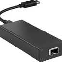USB4 Type C to SFP+ 10G Network Card with Intel JHL7440 Chip & 82599EN 10G Optical Port,Compatible with Thunderbolt 3/4,Plug & Play 10Gb SFP+ Ethernet Adapter Support Win10/11/MacOS/Linux