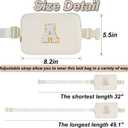 3 x 2025 Graduation Gifts for Her Women Girls,Personalized Belt Bag Waist Packs Trendy Fanny Pack Crossbody Bags,Initial White A,Cream Bag