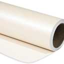 RUSPEPA White Gift Wrapping Paper - Mini Roll - Solid Color Pearly Shiny Silk Paper Perfect for Wedding, Birthday, Baby Shower Neutral, Bridal Shower, Anniversaries,DIY Bouquet- 17 Inches X 16.4 Feet