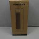 Space Heater, 20 Fast Portable Heater with Remote and Thermostat,Voice Control Space Heater Large Room with 4 Modes, 60 Oscillation, Timer, 1500W PTC, Fast Heat for Home Bedroom, Office