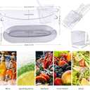 Ice BucketUpgraded Beverage Tub with Anti Condensation Silicone Pad and Ice Scoop Set5.5L Ice TubParty CoolerMimosa Bar Supplies