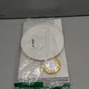 Qiqee 8x8x5 Cake Box, 18 Sets White Cake Box with Window 18 Sets 8" White Cake Round Boards, 8inch Cake Containers, 10 Meters Gold Silk Ribbon